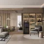 Adega Dual Zone Elettromec Vetro Built-in 87 Garrafas Low-e 220V