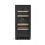 Adega Invita Black 26 Garrafas Dual Zone Built-in Black 220v