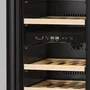 Adega Invita Black 26 Garrafas Dual Zone Built-in Black 220v