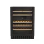 Adega de Embutir Invita 46 Garrafas Black Dual Zone Tecnologia Low-E 220V
