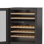 Adega de Embutir Invita 46 Garrafas Black Dual Zone Tecnologia Low-E 220V