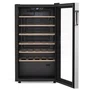 Adega Invita Freestanding Inox e Prateleira em Madeira 34 Garrafas