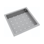 Bandeja Profunda Perfurada Deslizante Em Inox Para Workstation Mekal