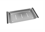 Bandeja Retangular Profunda Quadratino DeBacco 44x22,5cm Inox Escovado