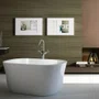 Banheira Açores Glossy White Immersi Moderna 140x80x70
