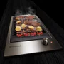 Cooktop Dominó Barbecue Quadratto Elettromec Pedras Vulcânicas 30 cm 220 V