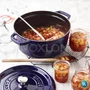 Caçarola Staub Redonda Ferro Fundido Azul Marinho 30cm