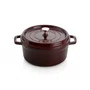 Caçarola Redonda em Ferro Fundido La Cocotte Staub 26cm 5,2L - Vermelho Granada