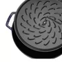Caçarola Staub Redonda Baixa Chistera Ferro Fundido Azul Marinho 28cm