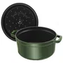 Caçarola Staub Redonda Ferro Fundido Verde Basil 26cm