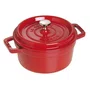 Caçarola Staub Redonda Ferro Fundido Vermelho cereja 30 cm