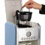 Cafeteira Vintage 1342 Ariete 4 a 12 Xícaras Programável 24h Azul 220V