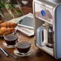 Cafeteira Vintage 1342 Ariete 4 a 12 Xícaras Programável 24h Azul 220V