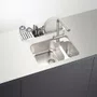 Canal Organizador Úmido de Sobrepor Tramontina 60cm Aço Inox