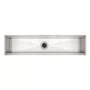 Canal Organizador Úmido de Sobrepor Tramontina 75cm Aço Inox
