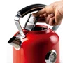 Chaleira Elétrica Moderna 2854 Ariete Inox 1,7 Litros Vermelha