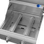 Churrasqueira Gás 55 cm Elettromec Inox