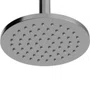 Chuveiro de Teto Loop Doka Brushed Nickel Redondo 15cm 10,7 Litros