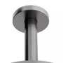 Chuveiro de Teto Loop Doka Brushed Nickel Redondo 15cm 10,7 Litros