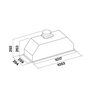 Coifa Falmec Incasso Built-in 105cm 220V Inox