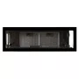 Coifa de Embutir Cuisinart Arkton Inox e Preto Sucção Perimetral 1200M³ 90CM