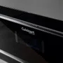 Coifa de Embutir Cuisinart Arkton Inox e Preto Sucção Perimetral 1200M³ 90CM