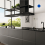 Coifa de Ilha Mythos FMY TSHELF 180 cm Franke Preto