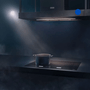 Coifa de Ilha Mythos FMY TSHELF 180 cm Franke Preto