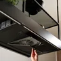 Coifa de Ilha Spazio Falmec Black Matte 180cm 220V