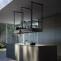 Coifa de Ilha Spazio Falmec Black Matte 180cm 220V
