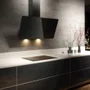 Coifa de Parede Vertical Evo Black Franke com Extração Perimetral 90cm 220V