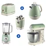 Combo Ariete Vintage Verde: Batedeira, Torradeira, Chaleira, Espremedor de Frutas e Liquidificador