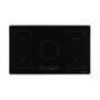 Combo Coifa de Embutir na Bancada Downdraft Sollevare com Cooktop de Indução Elettromec com 5 Queimadores - 220v