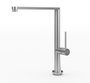 Combo DeBacco Cuba Quadratino 500 + Misturador Monocomando 2000 + Kit Calha Úmida 60cm com Acessórios
