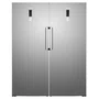 Combo Duo Side by Side Refrigerador e Freezer Conversível Cuisinart Arkton Inox 760L