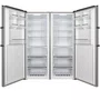 Combo Duo Side by Side Refrigerador e Freezer Conversível Cuisinart Arkton Inox 760L