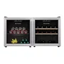 Combo Gourmet Elettromec Adega 14 Garrafas e Frigobar 40 Litros Inox 220V
