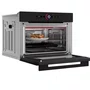 Combo Elettromec Black Matte: Micro-ondas a Vapor 45L + Forno a Vapor 74L  220V