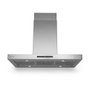Combo Elettromec Coifa Milano Ilha 90cm + Torre Forno Elétrico e Micro-ondas Luce + Cooktop Quadratto 75cm
