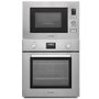 Combo Elettromec Coifa Milano Ilha 90cm + Torre Forno Elétrico e Micro-ondas Luce + Cooktop Quadratto 75cm