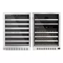 Combo Elettromec Connect Built-in Adega Dual Zone 43 Garrafas + Beer Center 145 Litros Inverter