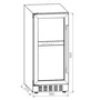 Combo Premium Invita Cervejeira+Adega Inox 220V