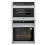 Combo Torre Quente Elettromec Sole de Embutir: Micro-Ondas 45L a Vapor e Forno Elétrico Digital TFT Inox 220V