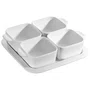 Conjunto de Aperitivos em Cerâmica 5 peças Staub 19cm Branca