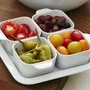 Conjunto de Aperitivos em Cerâmica 5 peças Staub 19cm Branca