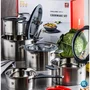 Conjunto de Panelas Premium ZWILLING Simplify 5 Peças Inox 18/10