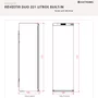 Kit Duo Embutir e Revestir Elettromec Refrigerador + Freezer 524 Litros 220V