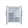 Conjunto Geladeira + Freezer em Inox Twinset Crissair 760L Com Compressor Inverter 220v