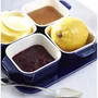 Conjunto para Aperitivos em Cerâmica Staub  5pcs, 19x19cm Azul Marinho