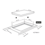 Cooktop a Gás Cuisinart Casual Cooking 5 Queimadores 90cm 220V